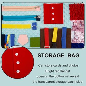 Fidget Blanket Productos de demencia para ancianos Manta sensorial Actividades de demencia para adultos Actividades autistas Juguete de Autismo - Product Image 4