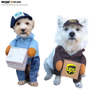 Hondenkoerier Cosplay Kleding Grappige Pet Bont Kostuum Voor Rollenspel Express Pakket En Piratenpak Voor Halloween - Product Image 2