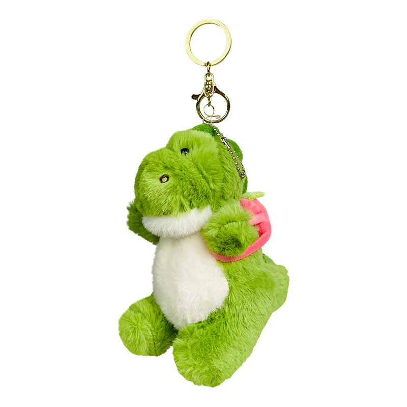 Cute Plush Dinosaur Key Chain for