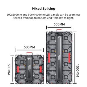 Schermo <span class=keywords><strong>LED</strong></span> da Palco P2.6 P2.9 P3.91 Full Color HD Commerciale per Esterni e Interni 500*500mm, Video Wall Pannello <span class=keywords><strong>LED</strong></span> Portatile a Noleggio - Product Image 4