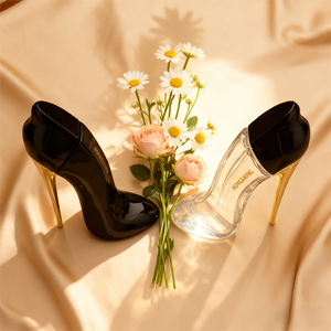 Flacon de <span class=keywords><strong>parfum</strong></span> créatif en <span class=keywords><strong>forme</strong></span> de chaussure à talons hauts de 80 ml, flacon en verre transparent, flacon de recharge de <span class=keywords><strong>parfum</strong></span> haut de gamme - Product Image 2