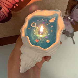 เทียนเปลือกหอยหอมอโรมา ของขวัญวันเกิดสุดสร้างสรรค์ ตกแต่งบ้าน ห้องนอน ของขวัญหอมหรูหรา โรแมนติก - Product Image 3