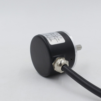 Encodeur optique magnétique anti-interférence Sanfeng 38 mm x 6 mm, encodeur rotatif incrémental à arbre série PIBM38 à fixation par serrage