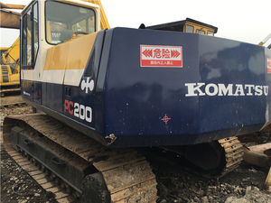 Excavadora Usada Komatsu PC200 de 20 Toneladas, Excavadora Hidráulica de Cadenas Komatsu PC200-7, 20000 kg, Pocas Horas de Uso, Trabajo Pesado, en Venta - Product Image 2