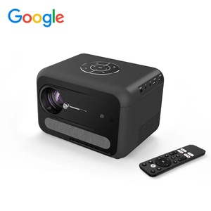 A6G PRO Android TV <b>Projector</b> Upgrade Wireless Portable <b>Projector</b> Android 11 4k WIFI6 - Product Image 1