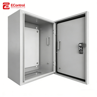 Boîtier Électrique Scellé Verrouillable en Acier/Métal EControl (Revêtement Poudré IP65) Personnalisation Complète/Design/Flexible + Échantillon