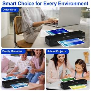 Plastifieuse de bureau Ortech A4, machine à plastifier à chaud et à froid OL261, plateau amovible, anti-blocage - Product Image 4