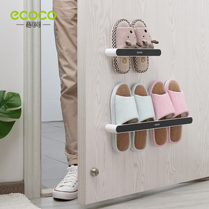Étagère murale Ecoco pour chaussons de salle de bain 50x30cm – Rangement durable pour chaussures à suspendre derrière la porte - Product Image 3