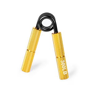 Extenseur de main en alliage d'aluminium réglable Pince à doigts 50LBS-300LBS Motif antidérapant Portable Muscle de bras d'avant-bras robuste - Product Image 6