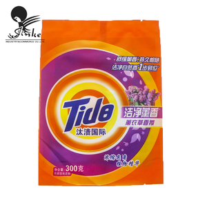 Custom printed plastic Washing powder/Laundry detergent packaging bag doypack 3-side back sealed bag