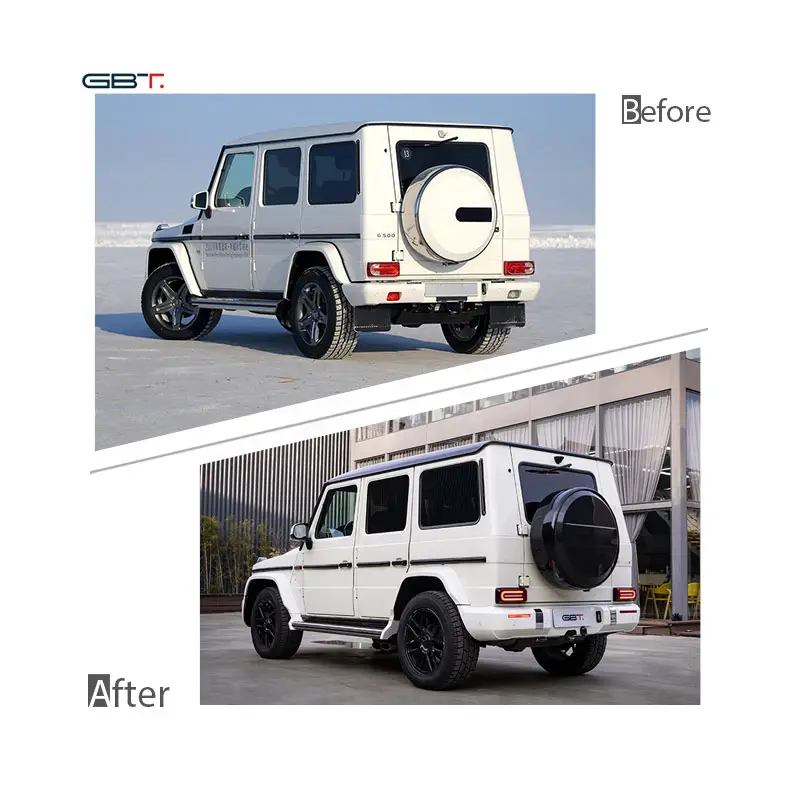 2024 Mercedes G wagon car bumpers conversion G500 W463 Upgrade to W464 G63 Body Kit For benz G class 2009-2018