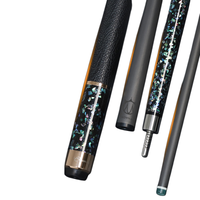 ODM Professionnel – Queue de billard et de snooker en fibre de carbone de haute qualité, 1/2, avec joint en acier inoxydable, légère et durable