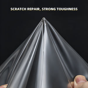 0,3*15M TPU autocuración antiarañazos gris claro faro película luz negra luz trasera Lámpara transparente oscura película para protección - Product Image 3