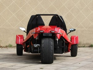 Voiture de sport à trois roues électrique <span class=keywords><strong>ZTR</strong></span> à vente chaude, batterie au lithium 72V120Ah, moteur 10kW, personnalisation d'usine - Product Image 3