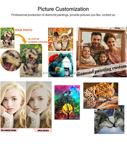 5D diamant peinture <span class=keywords><strong>Photo</strong></span> personnalisé, sur mesure plein diamant peinture fabrication par numéro diamant Art peinture Kit Anime - Product Image 5