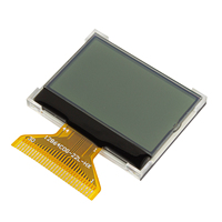Módulo LCD HEXING de 1.4 Pulgadas, Matriz de Puntos 128x64, Controlador ST7567, Pantalla Gráfica FSTN Positiva, Interfaz I2C, 3.3V, Grado Industrial