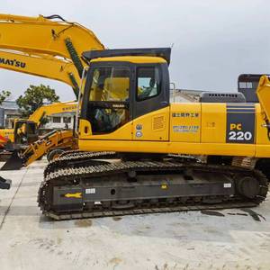 Excavadora Hidráulica Usada Komatsu PC220-7 con Orugas, Componentes Originales Japoneses, Motor Incluido, en Venta - Product Image 5