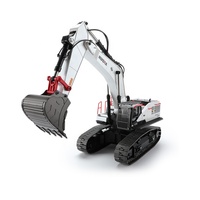 Offre Spéciale HUINA 1594 1/14 échelle 2.4G 22CH pelle sur chenilles ingénierie Construction véhicules camion