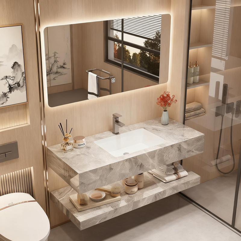 Apartment Villa Luxury Marble Bathroom Vanity