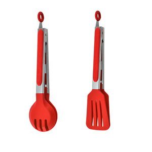 <span class=keywords><strong>Pince</strong></span> de cuisine antiadhésive en acier inoxydable, Logo personnalisable, résistantes à la chaleur, lavable au lave-vaisselle - Product Image 4