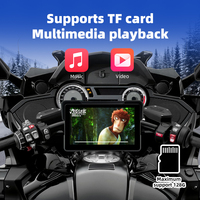 Système CarPlay pour moto, GPS pour moto, écran 7 pouces Android 13.0, mise à niveau OTA en ligne, mise en miroir de l'écran, étanche IP67, GPS Moto Car Play
