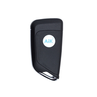 Clé de voiture universelle AIKKEY série K3 à 4 boutons en ABS noir avec garantie d'un an pour les véhicules AIK Machine