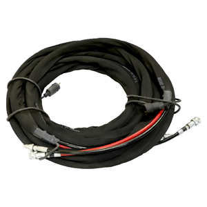 Tuyau flexible hydraulique, pièce cylindrique, haute efficacité, OEM personnalisable, surface revêtue pour les applications de machines hydrauliques - Product Image 1