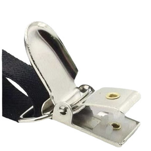 Ceinture à <span class=keywords><strong>jarretelles</strong></span> élastique pour homme de haute qualité, support de chemise réglable avec <span class=keywords><strong>6</strong></span> clips antidérapants, bretelles durables - Product Image 6