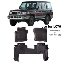 Tapis de sol de voiture 5D TPE de haute qualité pour Mitsubishi PAJERO MONTERO SPORT 2019-2023