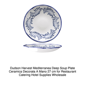 จานลึก Harvest Mediterranea ขนาด Ø 27 ซม. เซรามิกตกแต่งด้วยมือ Dudden - Product Image 2