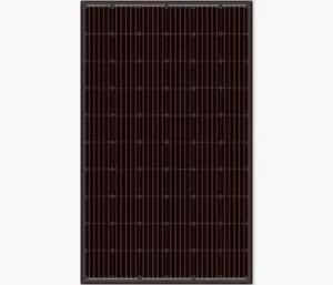 2024 giá tốt nhất 290W 300W 310W 320W 330W 60 tế bào loạt đầy đủ màu đen Mono bảng điều khiển năng lượng mặt trời