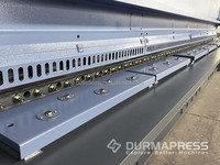 Cisaille hydraulique à guillotine robuste Durmapress QC11 8X2500 avec contrôleur E21S pour la découpe de tôles métalliques
