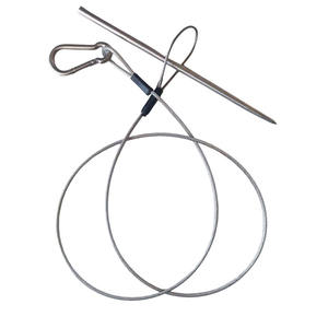 Cordon <span class=keywords><strong>de</strong></span> pêche en acier inoxydable avec attache <span class=keywords><strong>de</strong></span> poisson 0,85 m – Nouveaux accessoires <span class=keywords><strong>de</strong></span> pêche – Attache <span class=keywords><strong>de</strong></span> poisson - Product Image 2