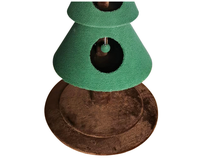 Vente en gros Arbre de Noël Tour de chat Tour de l'arbre d'activité pour chat Grande maison pour chat