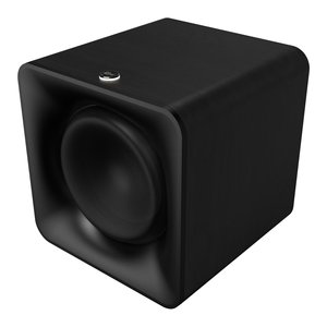 Cassa FLEXUS Sub 100 Caisson de basses actif sans fil Klipsch avec woofer de 10 pouces, boîte scellée pour 2.1 canaux, 80W, vinyle ébène, Italie - Product Image 1