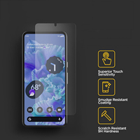 Haute qualité incassable pleine colle anti-rayures choc téléphone portable protecteur d'écran film de verre pour google Pixel 7 8 8a 9 Pro XL