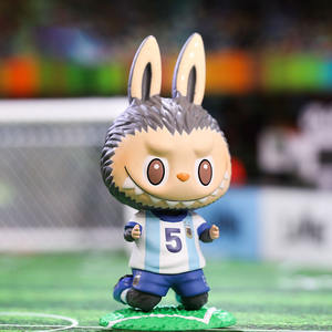 POPMART Labubu Argentinien Zusammenarbeit Blind Box PVC Anime Figur Überraschung Sammlerstück Fußballspiel zeug für Jungen für WM-Geschenk - Product Image 4