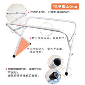 Dog Bathing Stand Metal Foldable With Non Slip Feet For Pet Grooming Small Dog Hammock Bathtub Accessory - Product Image 1