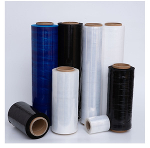 <span class=keywords><strong>Film</strong></span> étirable bleu éco-responsable, emballage plastique recyclable pour l'emballage de palettes et la logistique - Product Image 4
