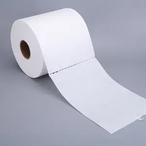 Serat kertas 25*38 wiper roll industri kertas penyerap minyak bebas debu kertas penghilang debu kain bukan tenunan