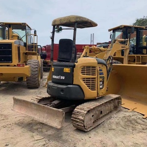 Miniexcavadora usada Komatsu PC40MR/PC45MR, peso operativo de 1 tonelada con componente de motor central - Product Image 1