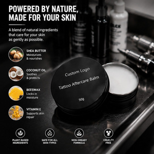 Durable Practical Tattoo Balm, Mini Bulk Dual Sizes & Various <b>Weights</b>, Personalized Logo Tattoo Care Balm - Product Image 3