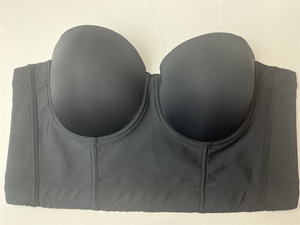 Reggiseno donna taglie forti con spalline Push-up senza spalline con Design antiscivolo per nascondere il grasso della schiena - Product Image 6