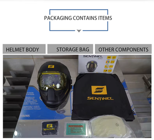 Casco per Saldatura Automatico Personalizzato per Macchina Saldatrice TIG Esab - Product Image 6