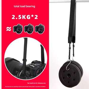 Sangle d'<span class=keywords><strong>appareil</strong></span> <span class=keywords><strong>photo</strong></span> Canon personnalisée rembourrée épaisse pour appareils <span class=keywords><strong>photo</strong></span> reflex numériques sans miroir avec libération rapide Conception confortable pour femmes et hommes - Product Image 6