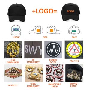 Gorra de Béisbol de Alta Calidad 100% Algodón con Hebilla Metálica, Gorra Lisa Unisex, Gorra de Béisbol con Bordado Personalizado, Gorra de 5 Paneles para Hombre - Product Image 4