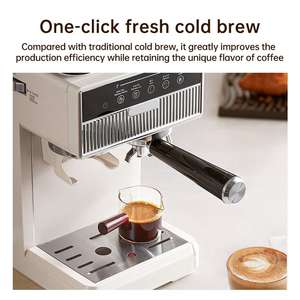 Macchina per <span class=keywords><strong>Caffè</strong></span> Espresso Semi-Automatica di Alta Qualità, 1200W, 20 Bar, in Acciaio Inox - Product Image 5