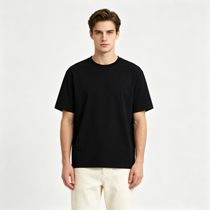 Camiseta Personalizada de Algodón Peinado de Alta Calidad de 180g, Color Sólido, Unisex, Impresión de Logotipo DTG DTF, Casual, Lisa, para Hombre, Talla Grande - Product Image 1