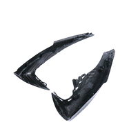 Paneles Laterales de Fibra de Carbono Real 3K AISKA para el Tablero Frontal de Motocicleta Yamaha R1 2020-2026