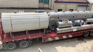 เครื่องอบแบบเตียงของเหลวสั่นสะเทือนเชิงเส้นสแตนเลส ZLD สำหรับน้ำตาลทรายขาวและเอมาเมคตินเบนโซเอต พร้อมส่วนประกอบ PLC - Product Image 2